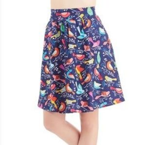 Modcloth Songbird Skirt w/ POCKETS