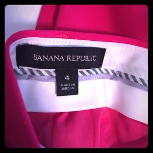 Banana Republic hot pink dress pants
