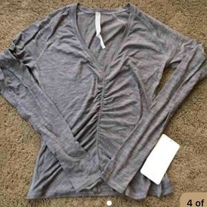 NWT Lululemon interval LS tee
