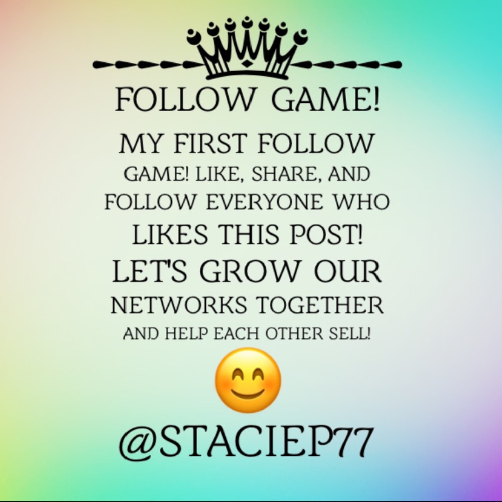 FOLLOW GAME! like, follow, and share!