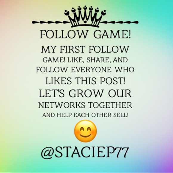 FOLLOW GAME! like, follow, and share! - Picture 1 of 1