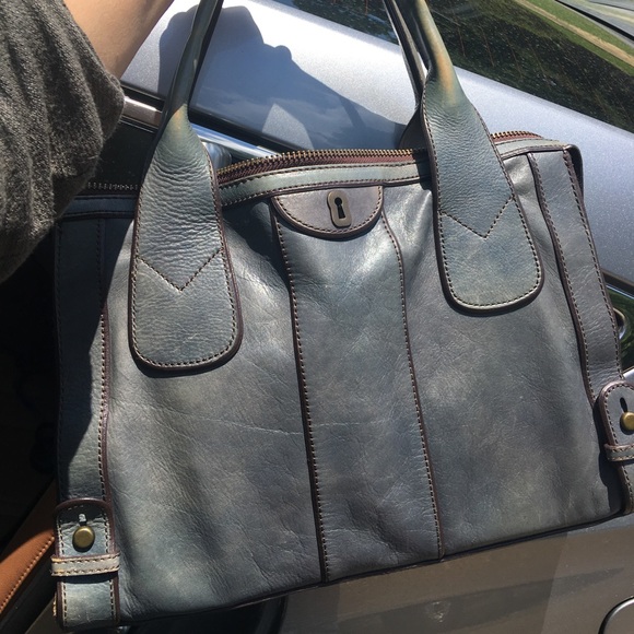 fossil vintage reissue tote