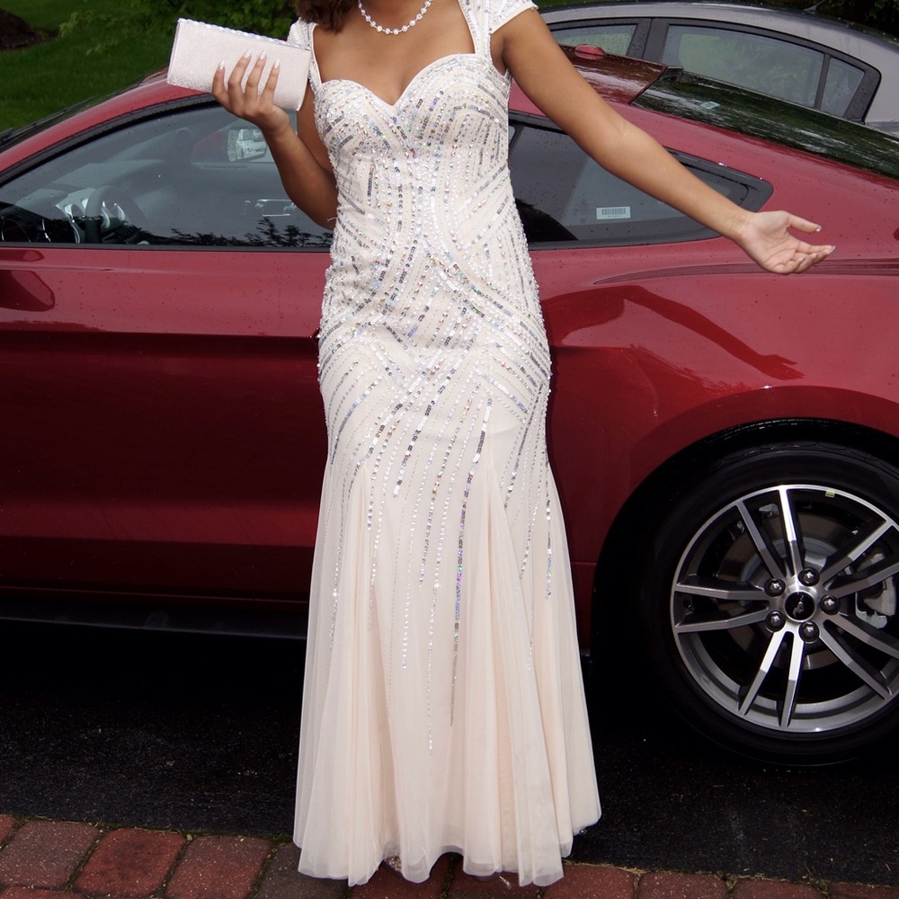 Prom dress and accessories