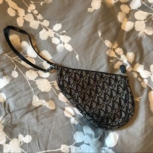 Small Dior Saddle Bag! Black and White