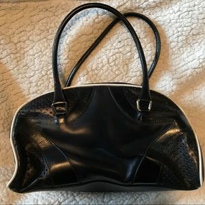 Leather Prada Bowling Bag