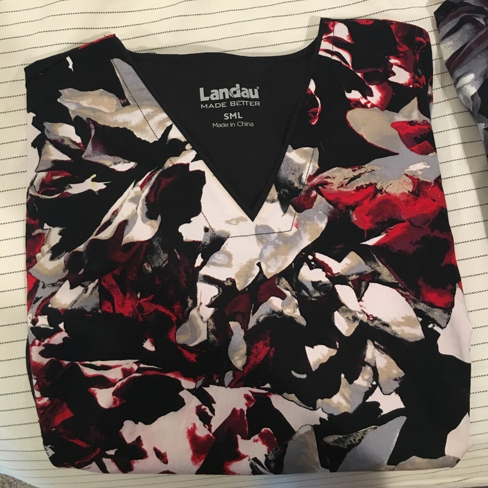 Lot of Landau small scrub tops (3)