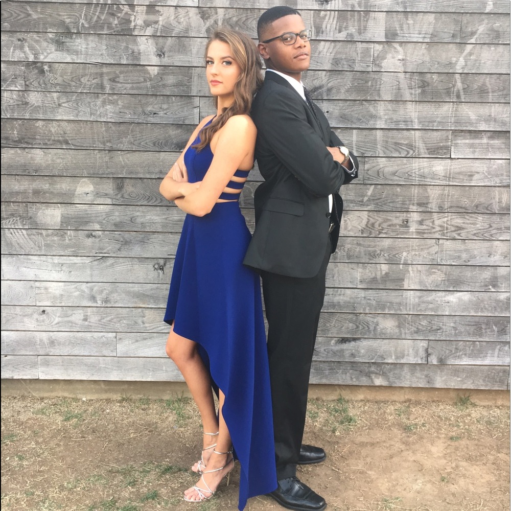 BCBG size 2 royal blue dress