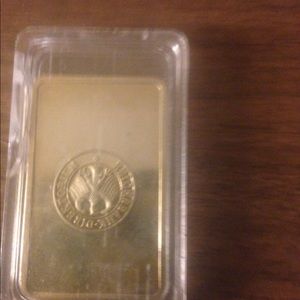 28 grams of pure 24K gold German bar