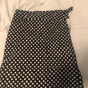Polka dot skirt