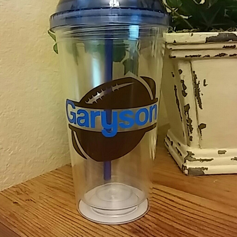 Football Tumbler (or just the decal)