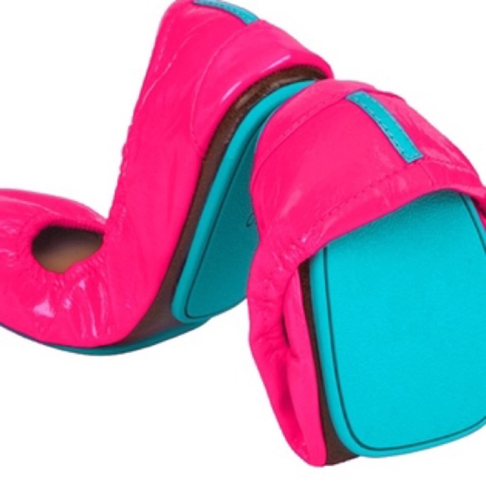 ❤❤SOLD❤❤Tieks pop pink brand new sz 9