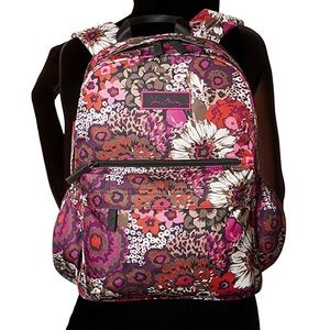 Vera Bradley Lighten Up backpack rosewood
