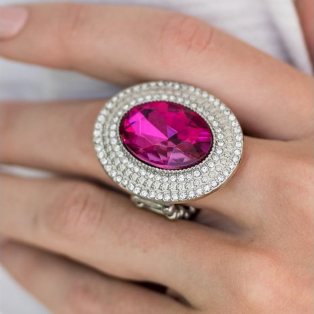 Beautiful pink ring