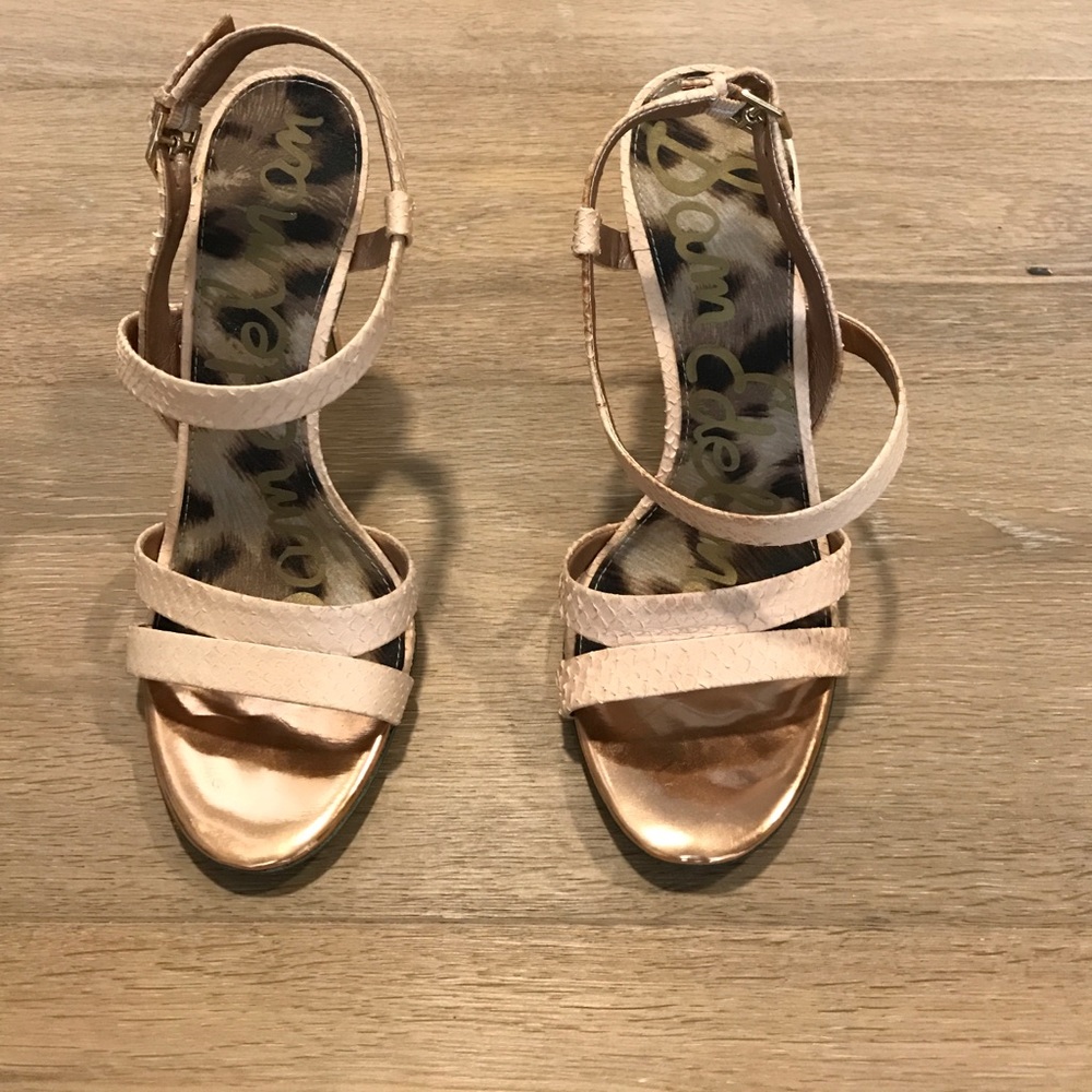 High heal sandals Sam Edelman