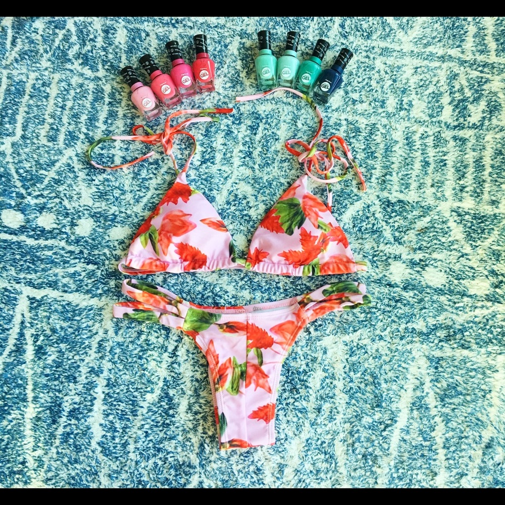 ❤️38. Clearance Nana Cheeky floral swimsuit - Picture 3 of 5