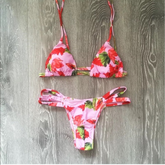 ❤️38. Clearance Nana Cheeky floral swimsuit - Picture 4 of 5
