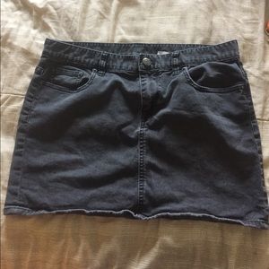 Jean Mini Skirt
