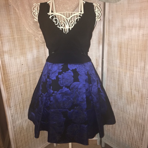 Fit & Flare Cocktail Dress - Picture 2 of 4