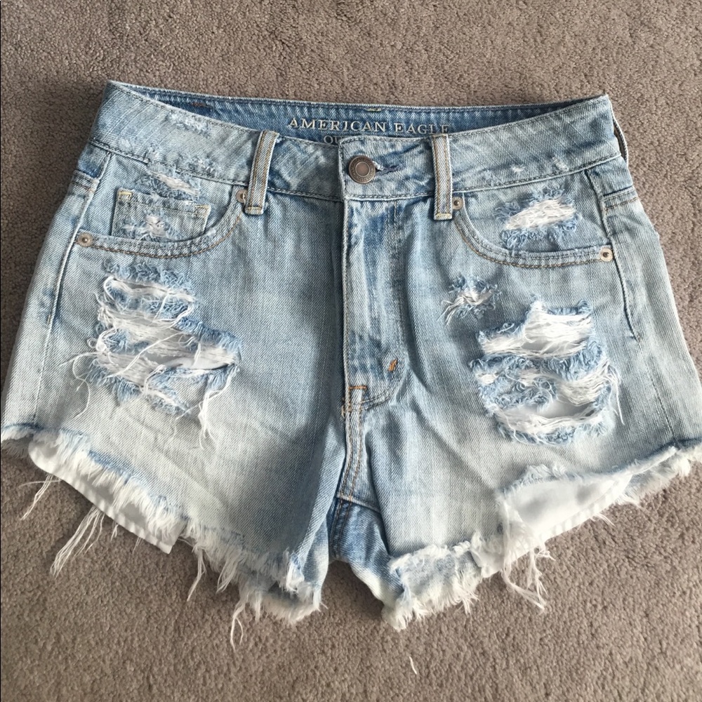 Ripped Boyfriend Shorts