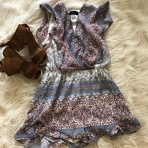 colorful + feminine romper