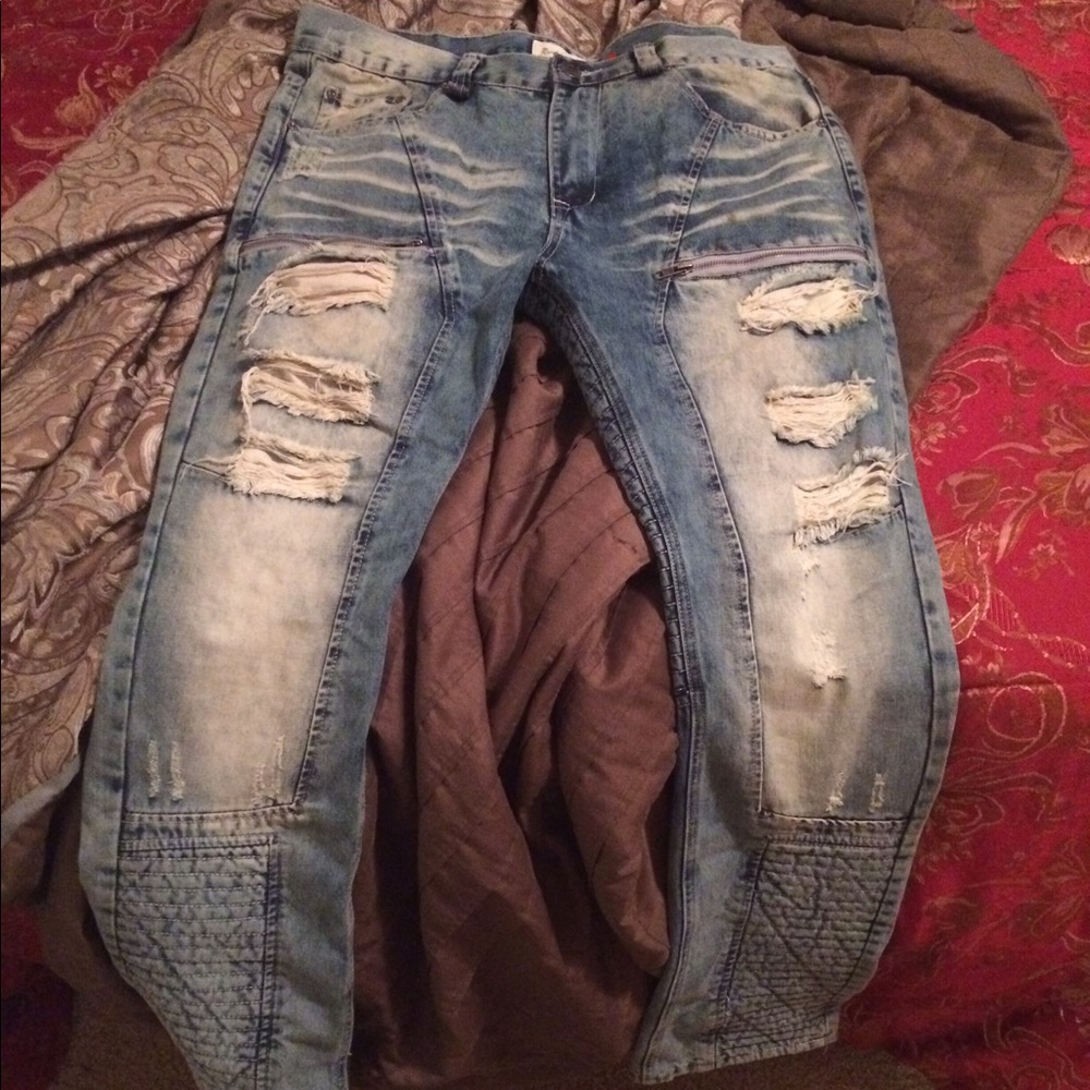 Men's biker jeans size 36