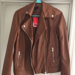 Leather jacket