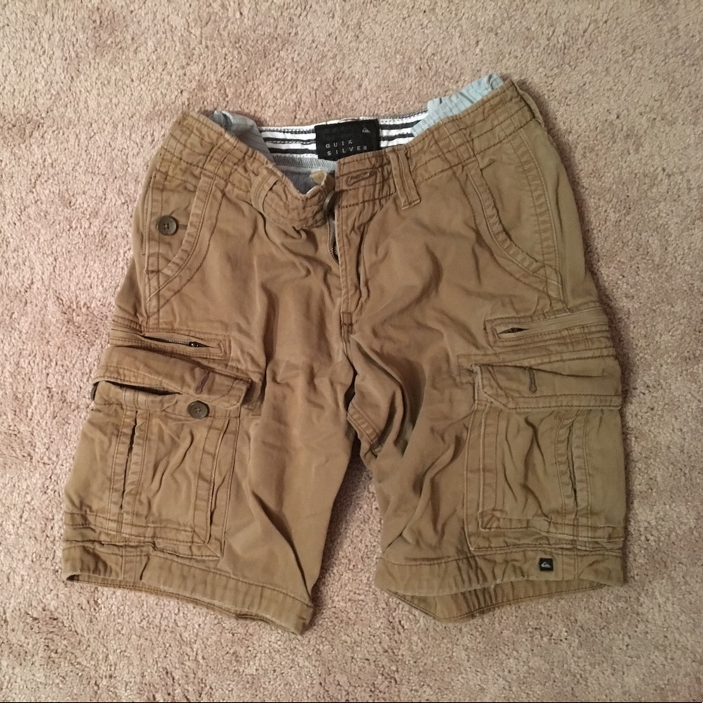 Quiksilver Cargo Shorts - Tan/Khaki (28")
