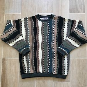 Men's Crewneck Grandpa Sweater