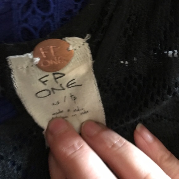 Free People One Blouse sz xs - Picture 3 of 3