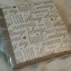 Wedding beverage napkins
