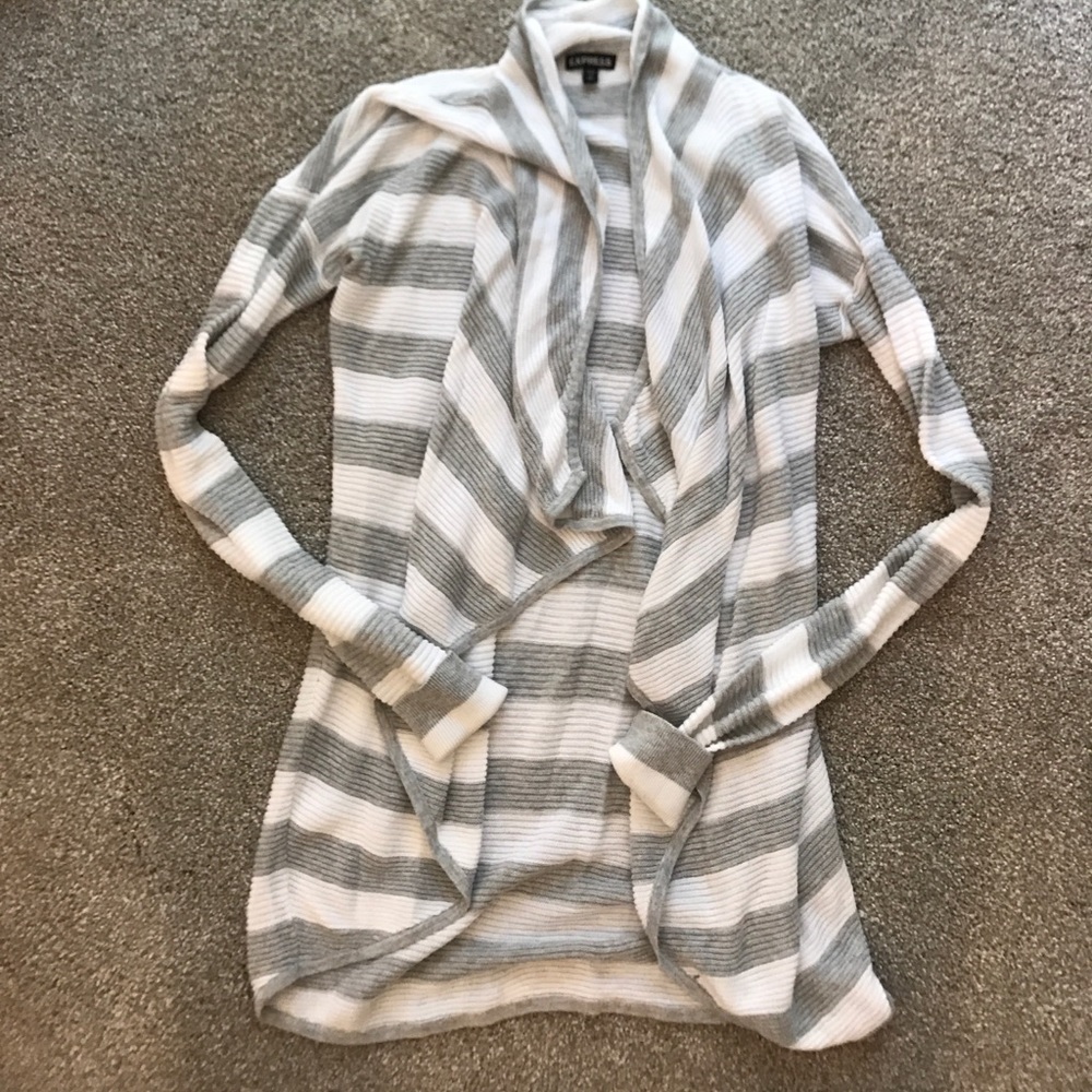 Express open cardigan
