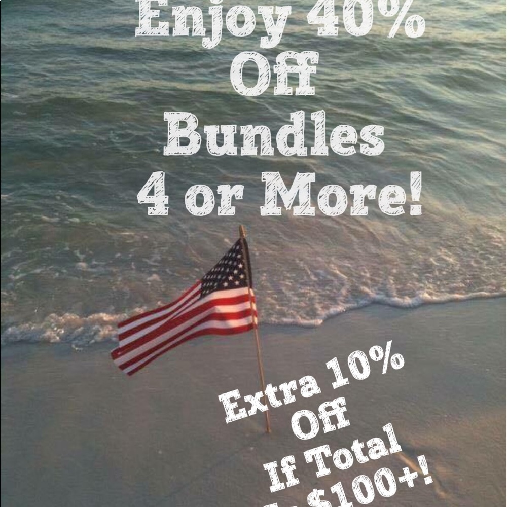 🇺🇸🇺🇸Happy 4th Weekend🇺🇸🇺🇸Today's Deal!