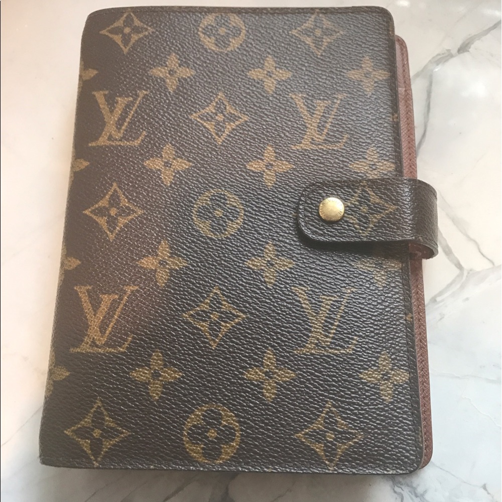 Authentic Louis Vuitton medium size planner