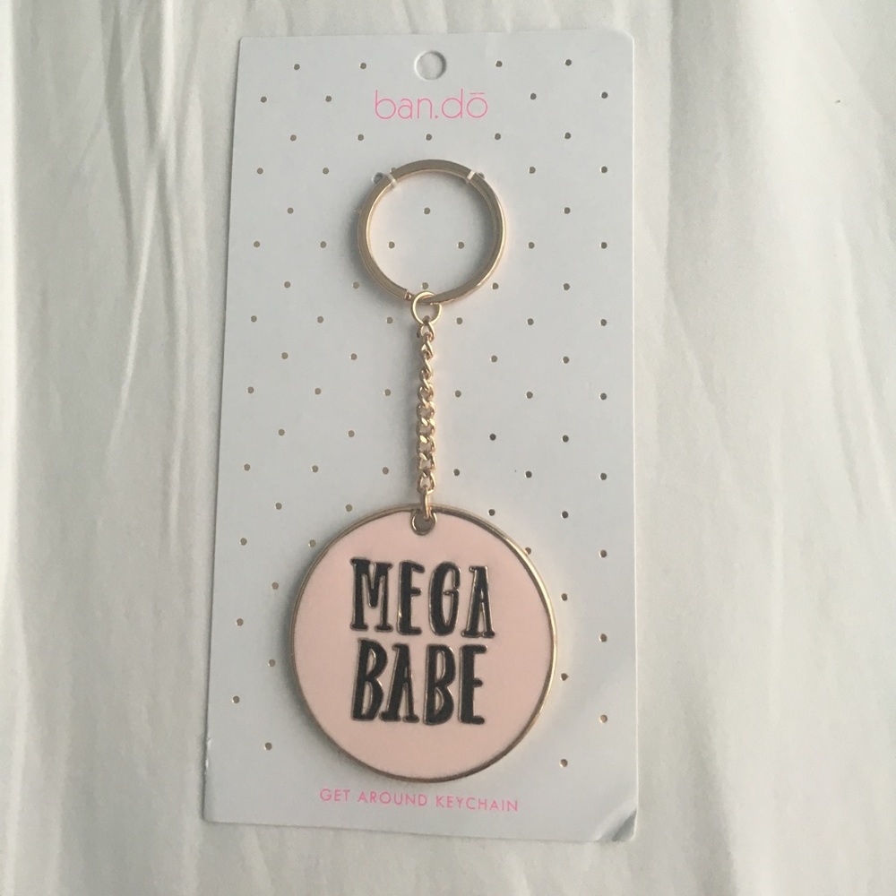 FREE with $20+ purchase Ban.do Keychain
