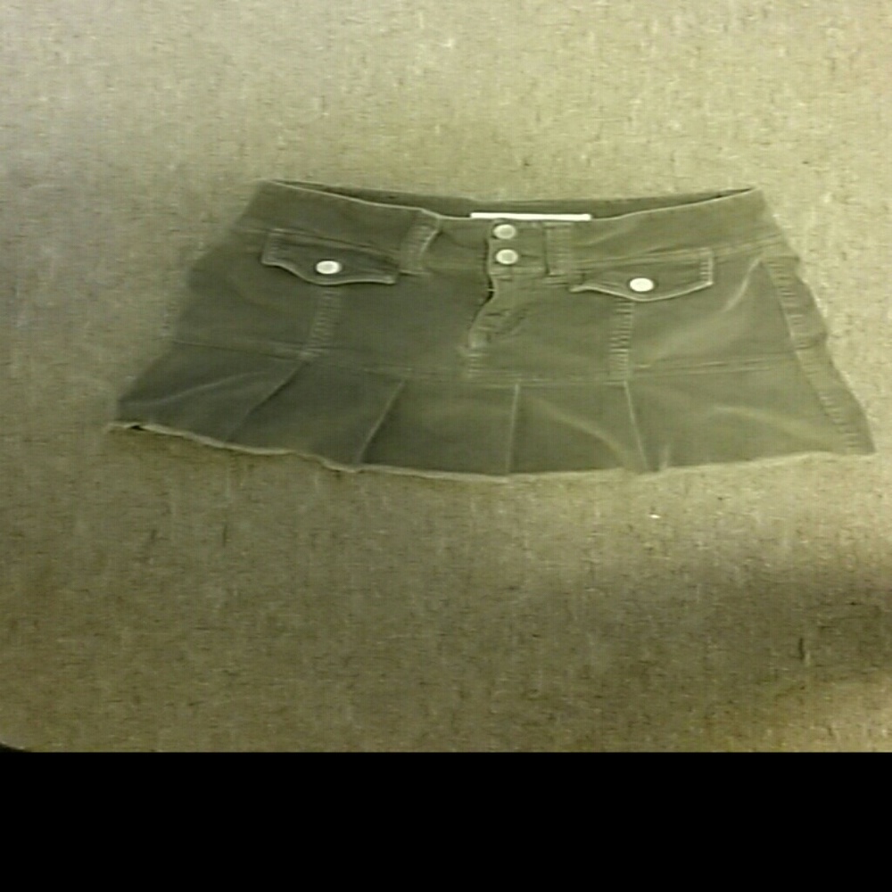 Corduroy shorts/mini skirt