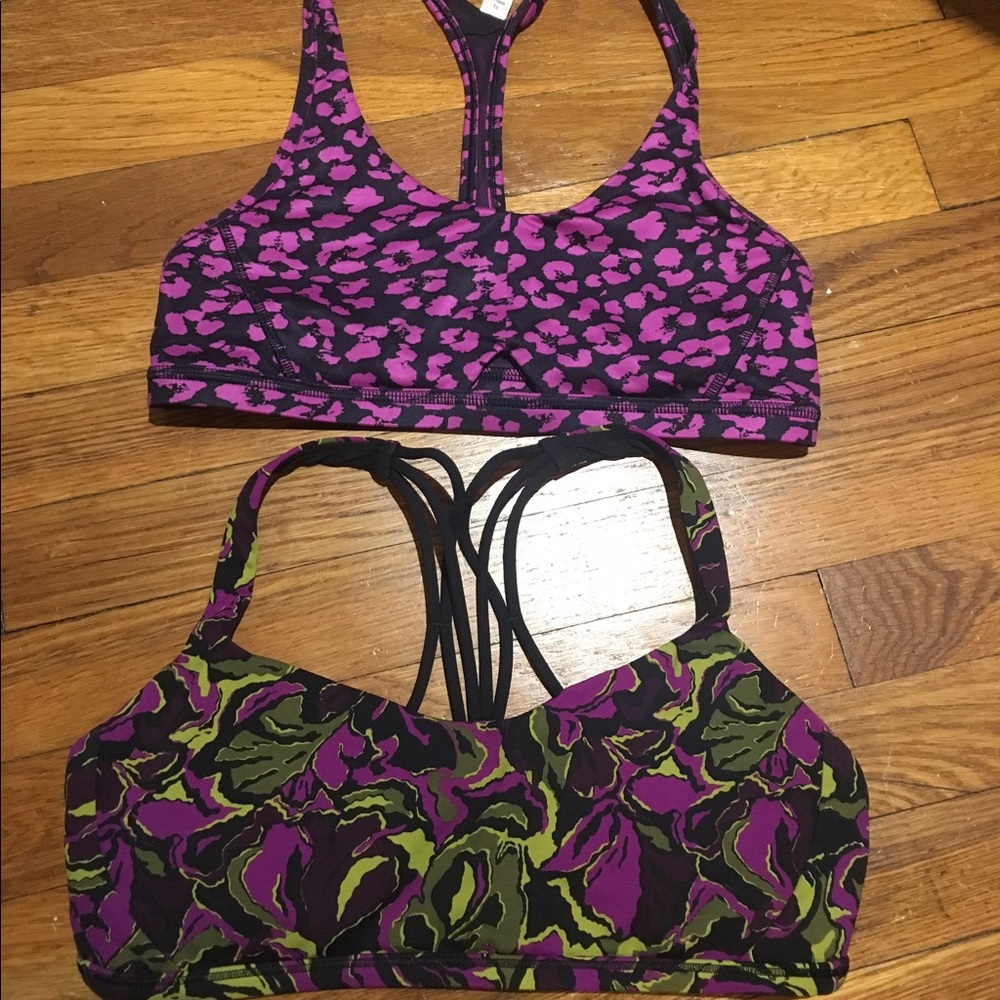 Lululemon bras Sz 8