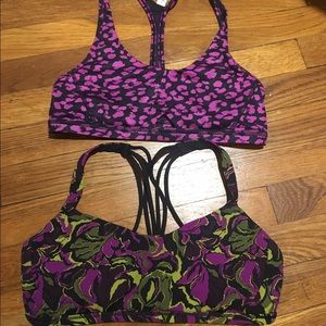 Lululemon bras Sz 8
