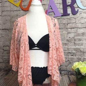 SOLD-Lace kimono