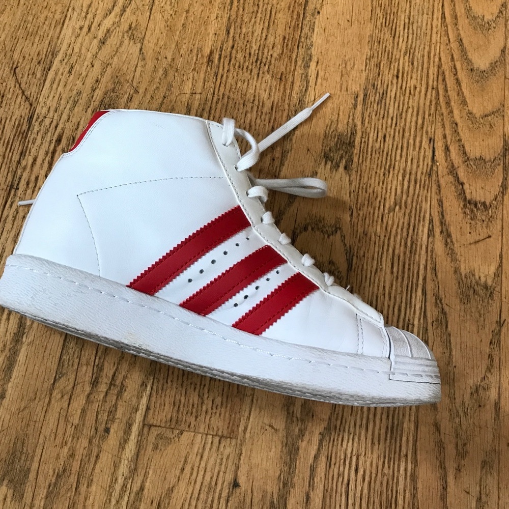 Adidas high top sneakers