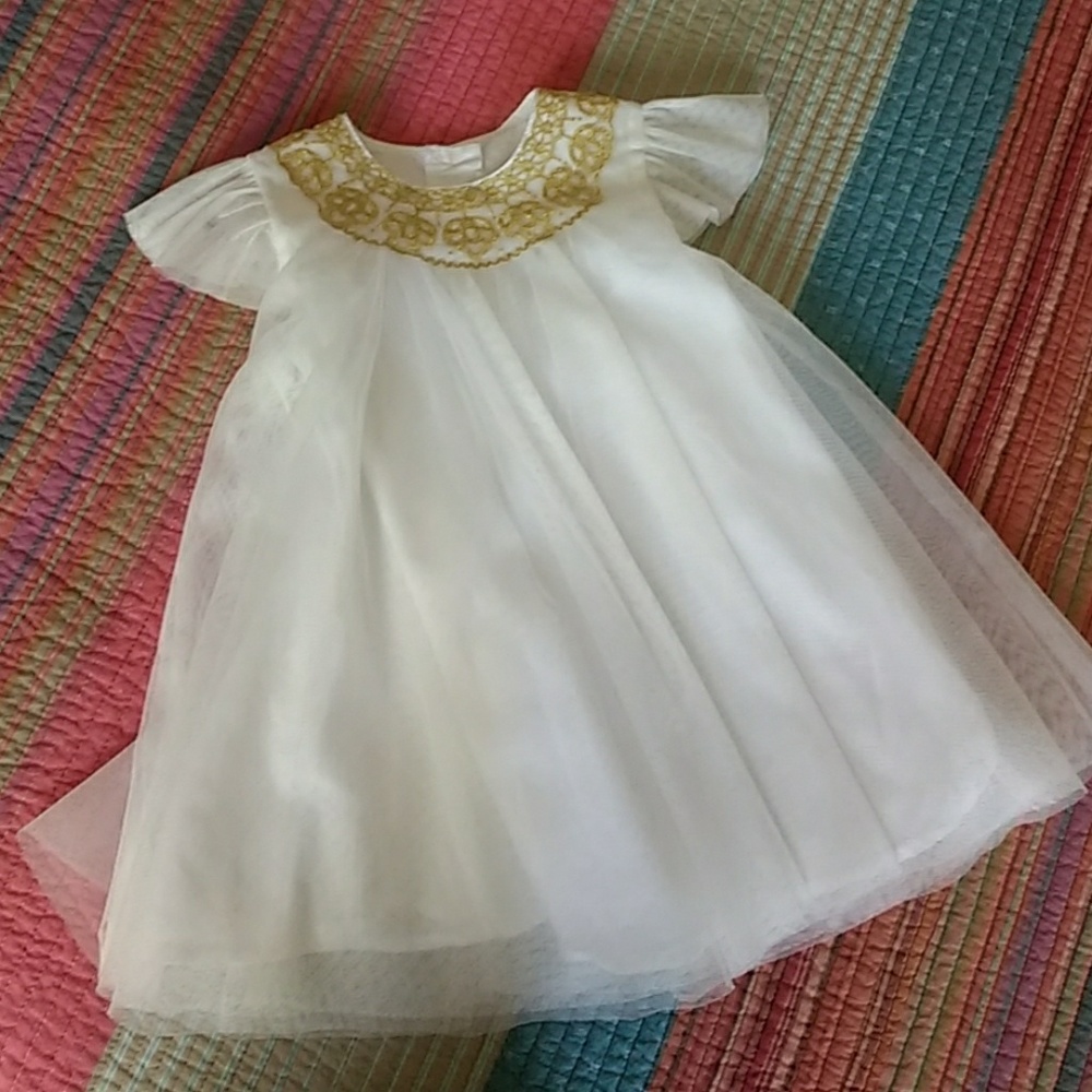 Cotton and Tulle boho princess dress