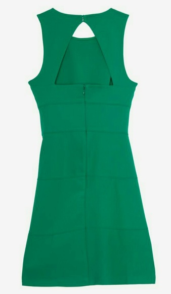 💎 INTERMIX PARTY SEAMED FLARE  DRESS S - Picture 3 of 4