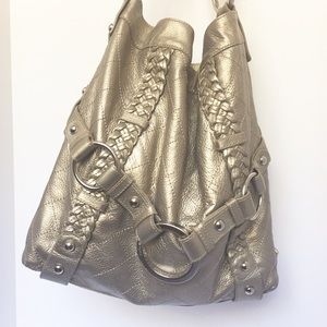 Isabella Fiore Leather Hobo