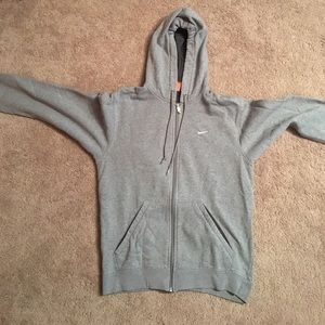 Nike Athletic Dept. Gray Zip Up