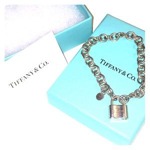 Authentic Tiffany & Co lock bracelet