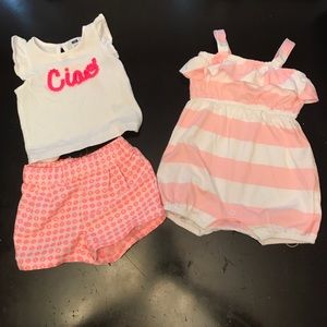 2 Janie and Jack outfits 3-6 months