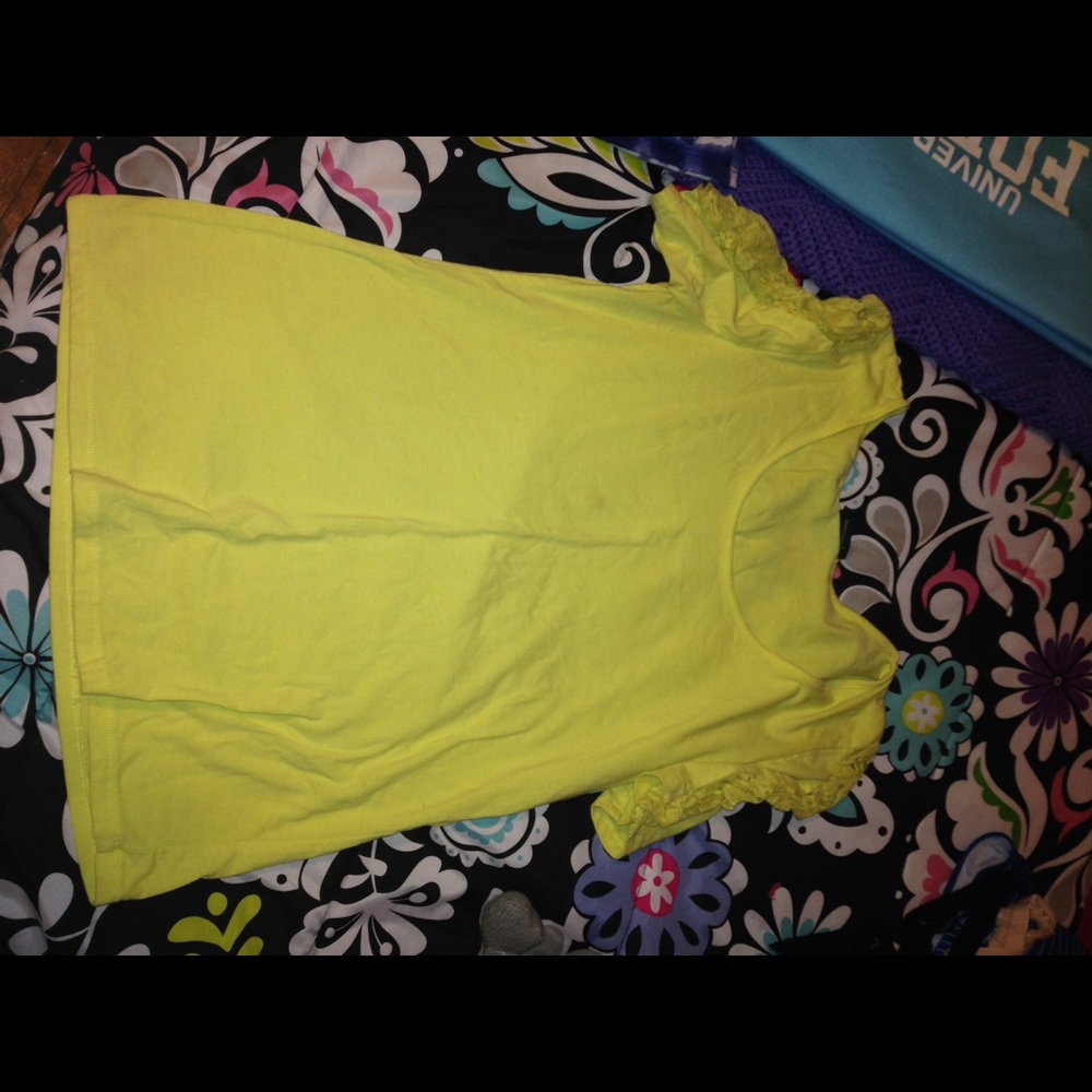 Yellow shirt