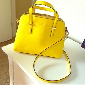 Kate Spade yellow cross body option