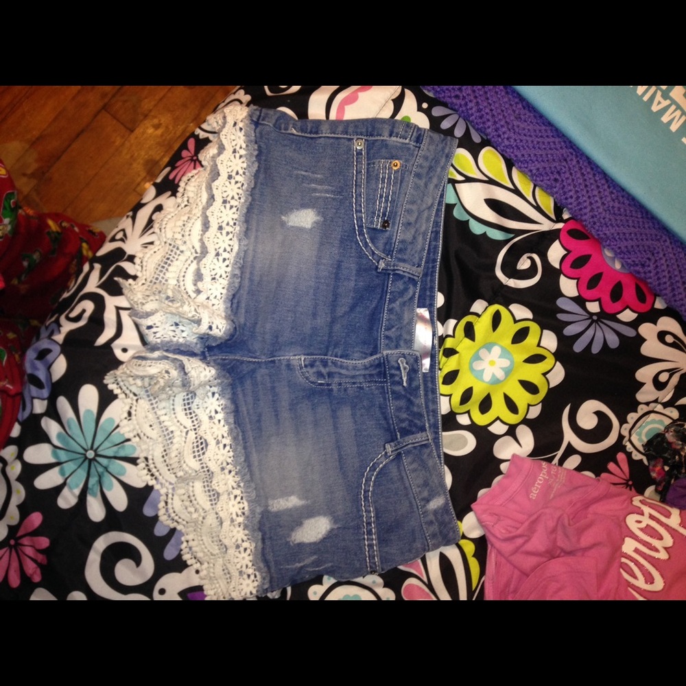 Jean shorts