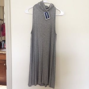 Gray swing dress