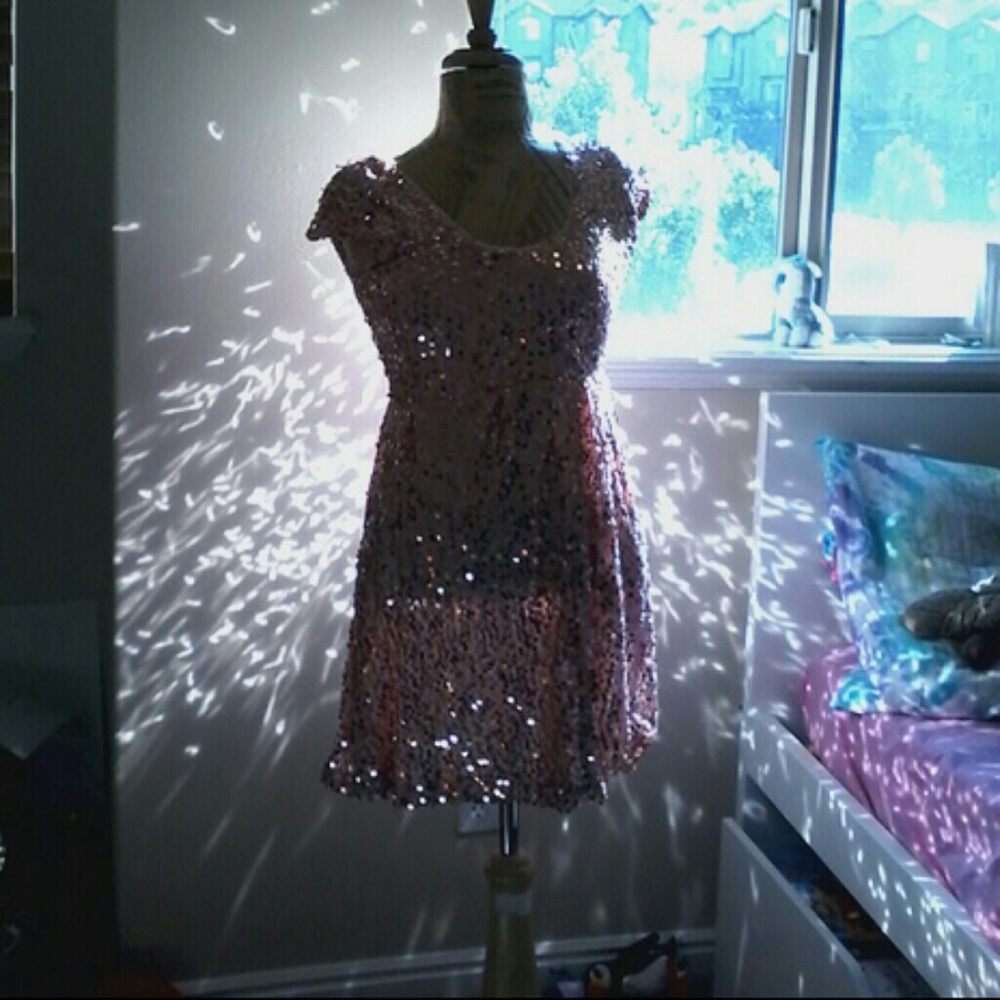Shiny sparkley dress